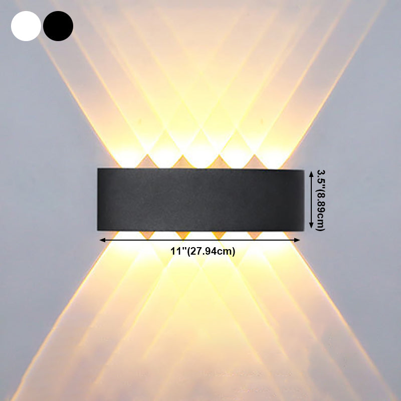 Hedendaags minimalisme Wandlicht aluminium waterdichte corridor gang sconce lamp