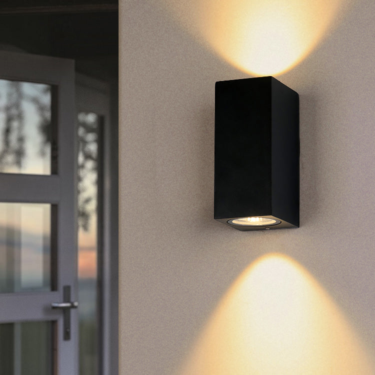 Lámpara de pared contemporánea doméstica arriba y abajo apliques de pared LED para el pasillo del porche