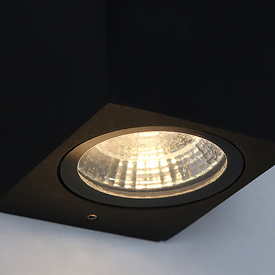 Lámpara de pared contemporánea doméstica arriba y abajo apliques de pared LED para el pasillo del porche