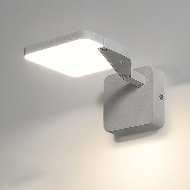 Simplicidad 1 Luz LED LED Splique Metal Rotating Wall Malling Lightsing para cabecera