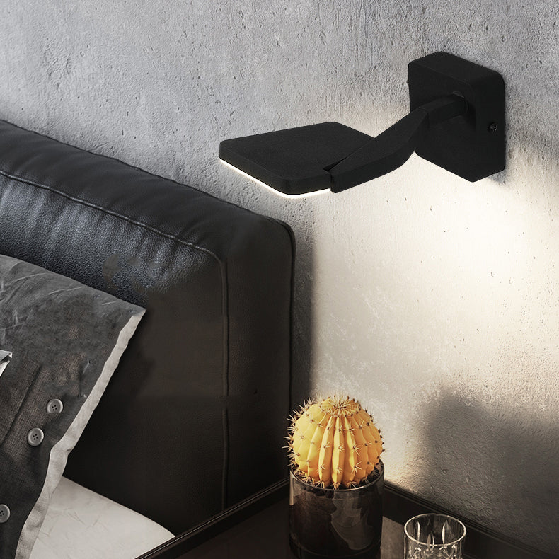 Simplicidad 1 Luz LED LED Splique Metal Rotating Wall Malling Lightsing para cabecera