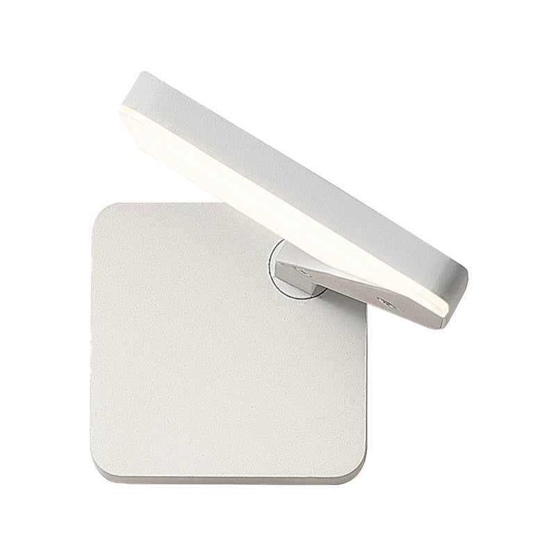 Simplicidad 1 Luz LED LED Splique Metal Rotating Wall Malling Lightsing para cabecera