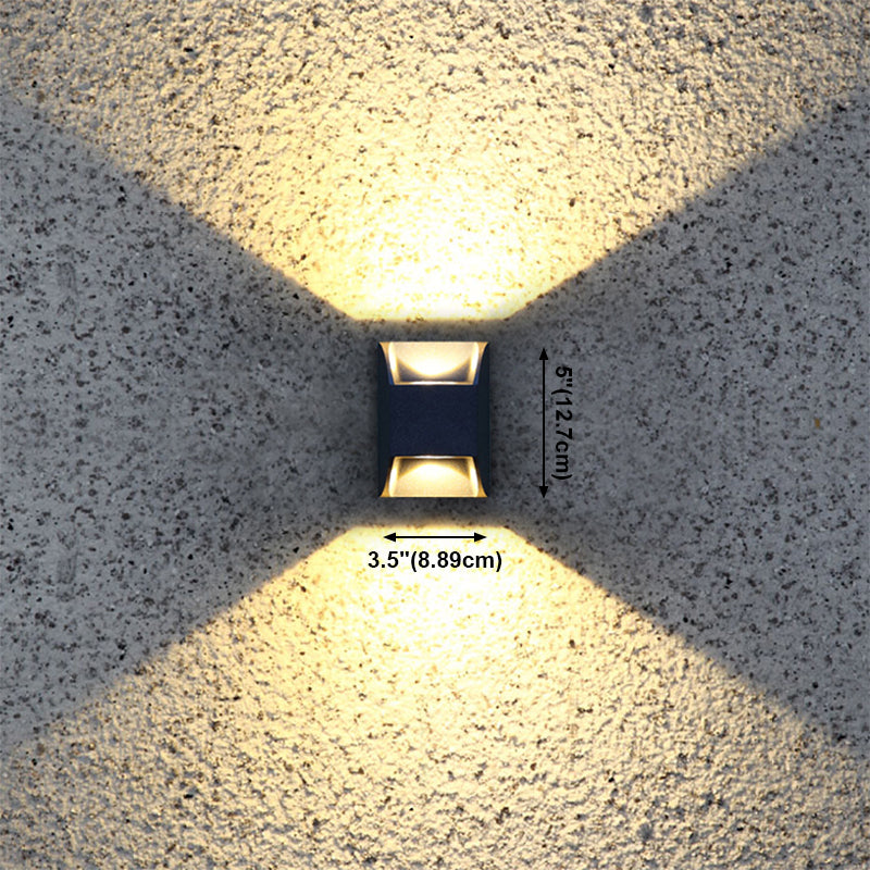 Contemporary Simplicity Sconce Light Water-proof Outdoor Sconce Lamp for Corridor Hallway