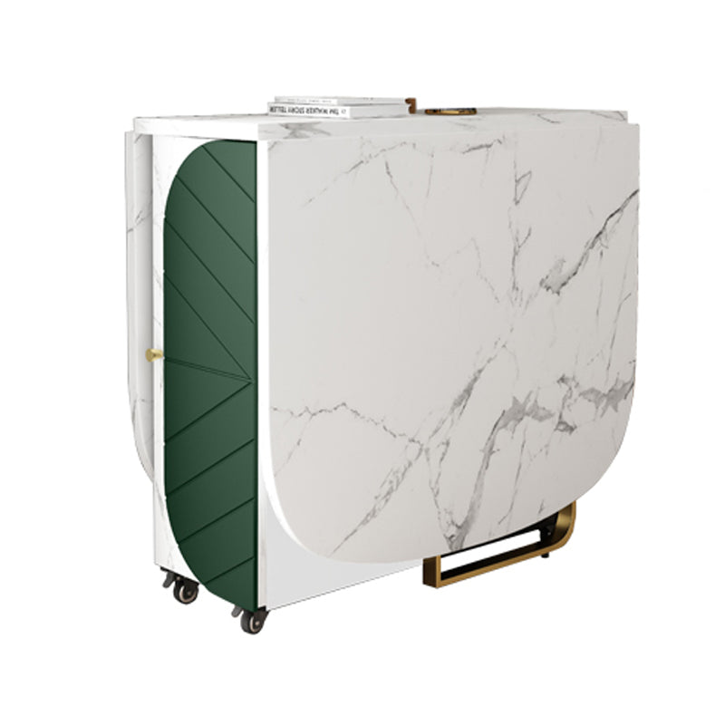 Rechthoekige 29-inch eettafel, eigentijdse eetkamercollectie met neerklapbaar blad