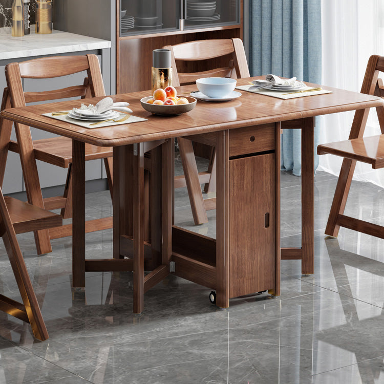 Midcentury Style Dining Room Table Solid Wood Dining Table (table only)