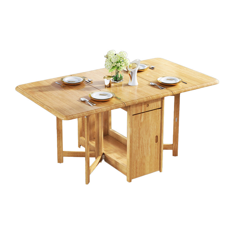Midcentury Style Dining Room Table Solid Wood Dining Table (table only)