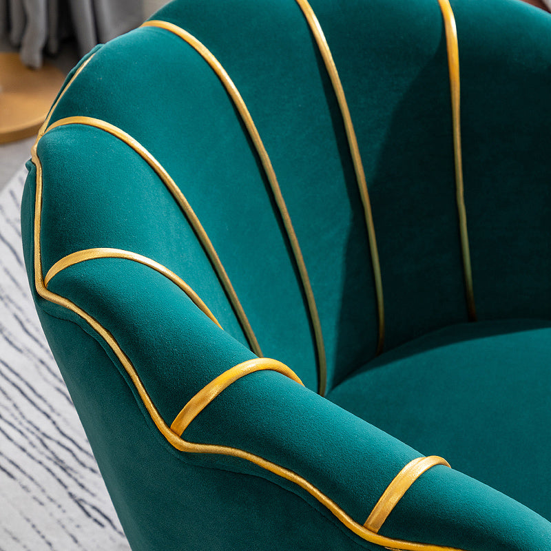 Silla de comedor sin brazos de estilo escandinavo Silla de comedor tapizada individual