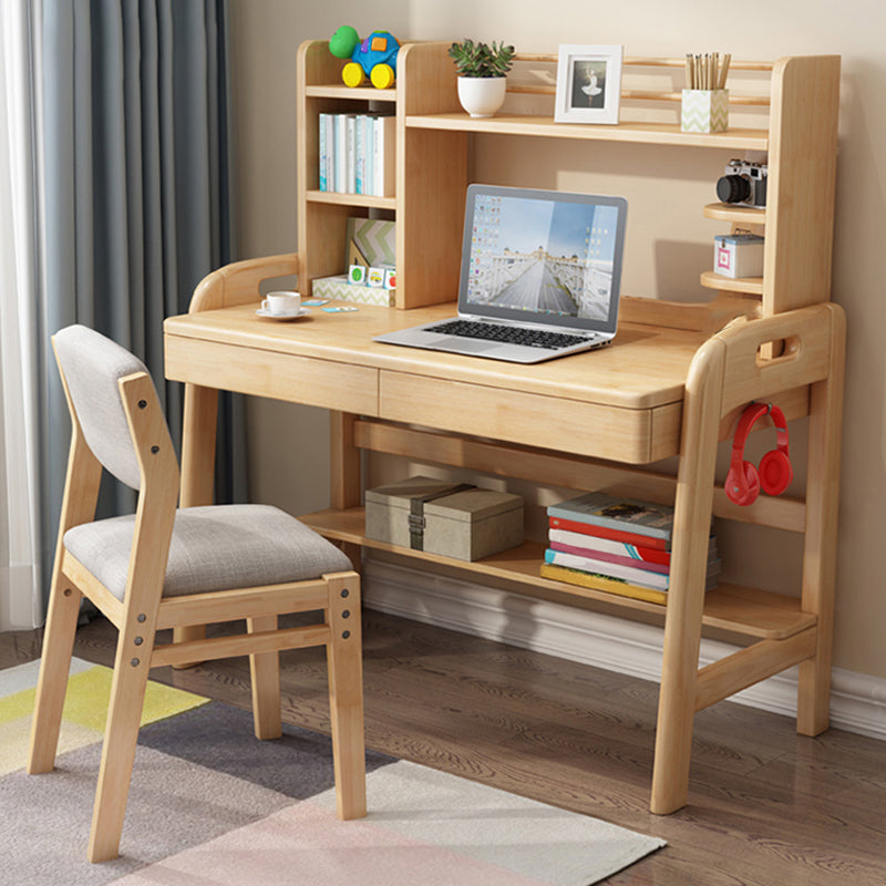 Chaise en bois intérieure et extérieure moderne, chaise simple de salle à manger à dossier ouvert sans accoudoirs