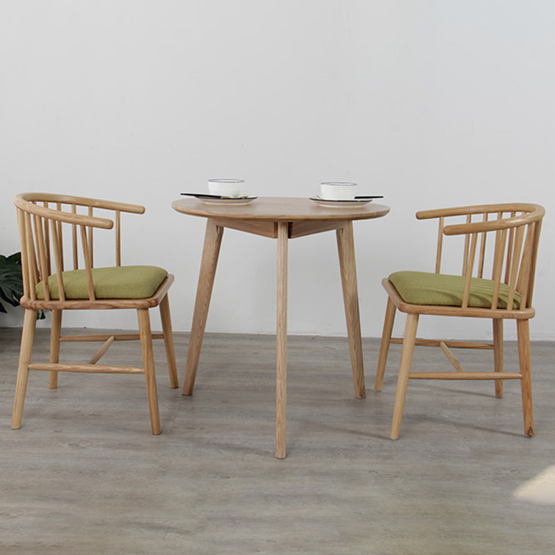 Chaise d'appoint rembourrée de Style scandinave, chaises de salle à manger à dossier Windsor pour la maison