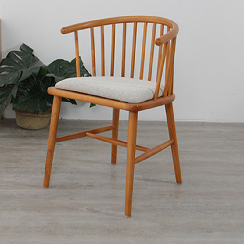 Chaise d'appoint rembourrée de Style scandinave, chaises de salle à manger à dossier Windsor pour la maison