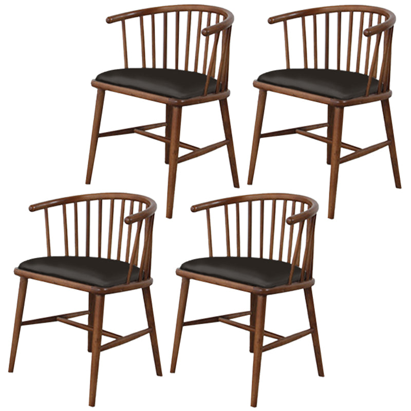 Chaise d'appoint rembourrée de Style scandinave, chaises de salle à manger à dossier Windsor pour la maison