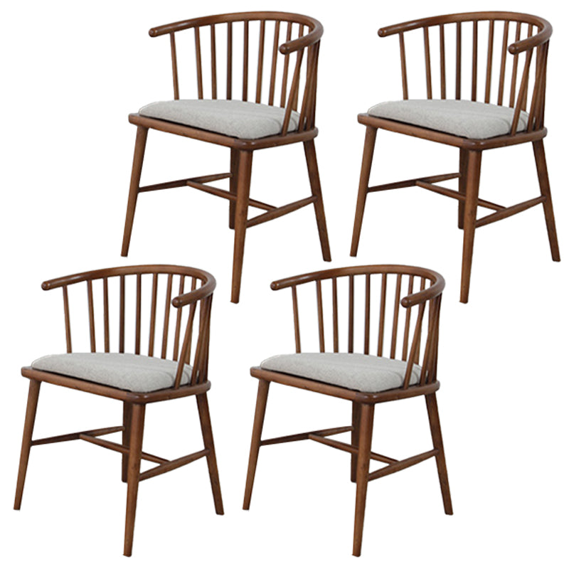 Chaise d'appoint rembourrée de Style scandinave, chaises de salle à manger à dossier Windsor pour la maison