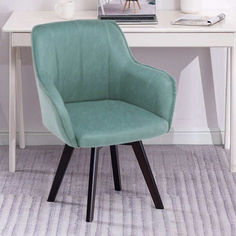 Chaises de salle à manger en Faux cuir de Style scandinave, fauteuils à dossier solide pour un usage domestique