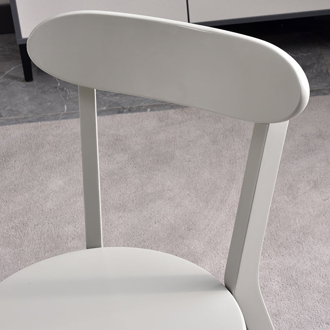 Chaises de salle à manger d'appoint en bois de style scandinave (Ensemble de 2)