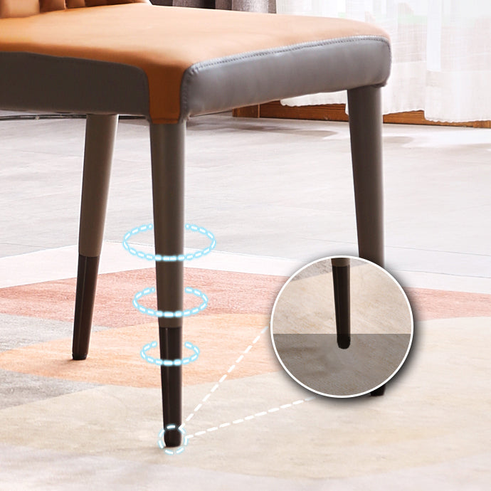 Silla de madera de roble de estilo escandinavo, cocina, comedor, sillas laterales con respaldo sólido