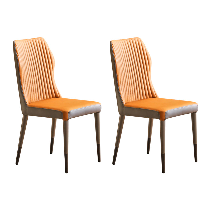 Silla de madera de roble de estilo escandinavo, cocina, comedor, sillas laterales con respaldo sólido