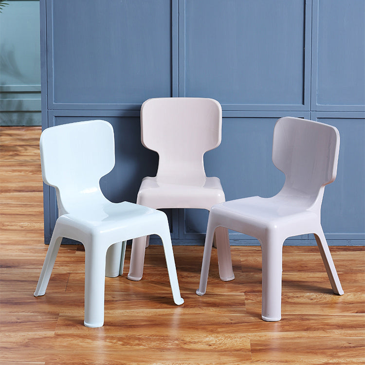 Eigentijdse stijl plastic eetwarmeloze stoel stevige achterste eetstoelen voor thuis