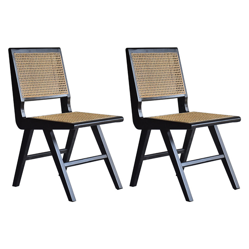 Chaises de salle à manger en bois de ferme, chaise latérale de salle à manger à dossier ouvert pour utilisation au restaurant