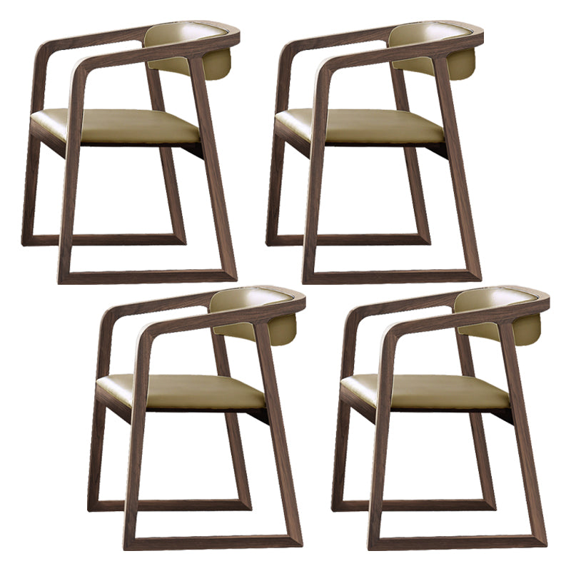 Ensemble de chaises traditionnelles en bois de frêne, cuisine, salle à manger, fauteuil à dossier ouvert