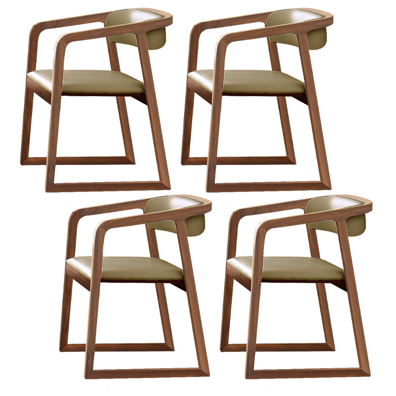 Ensemble de chaises traditionnelles en bois de frêne, cuisine, salle à manger, fauteuil à dossier ouvert