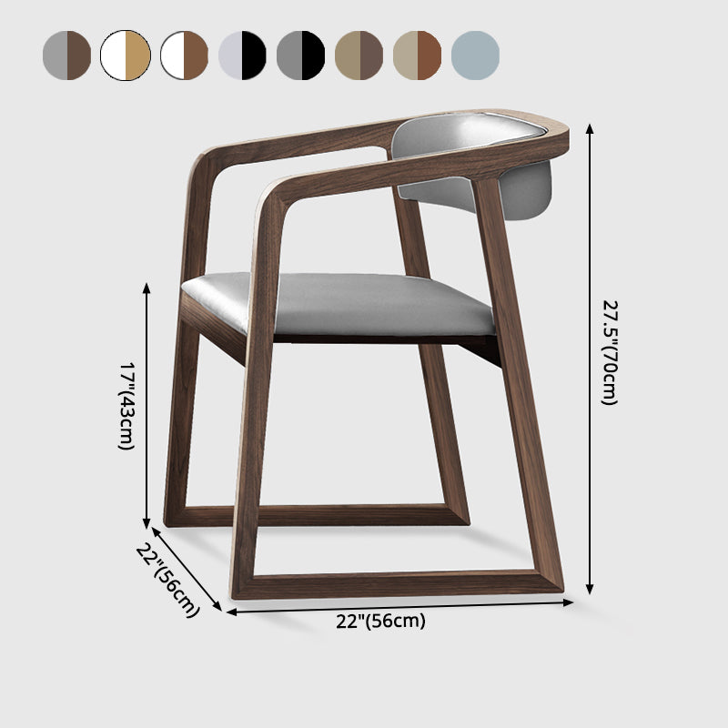 Ensemble de chaises traditionnelles en bois de frêne, cuisine, salle à manger, fauteuil à dossier ouvert