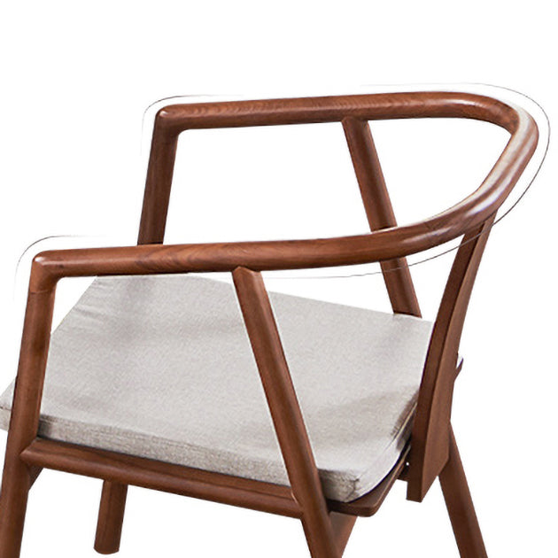 Chaise simple de bras arrière de latte de cuisine de chaises en bois de frêne de style traditionnel