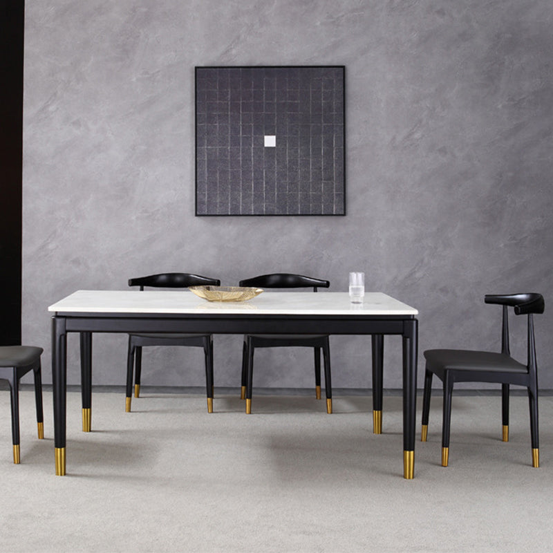Silla lateral interior escandinava Silla de comedor tapizada con respaldo abierto de madera