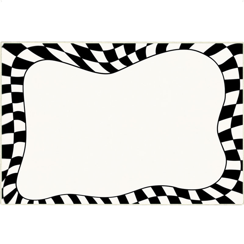 Modern tapijt Geometrisch wasbaar tapijt Living Room Polyester Gebied Teken met niet-slipachter