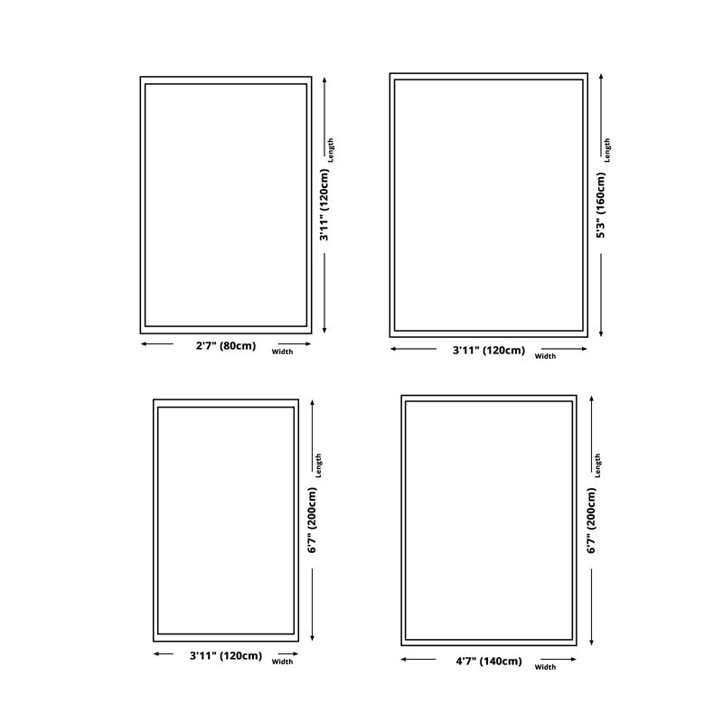 Tappeto colorato moderno area moderna a colori in poliestere tappeto tappeto resistente alle macchie per arredamento per la casa
