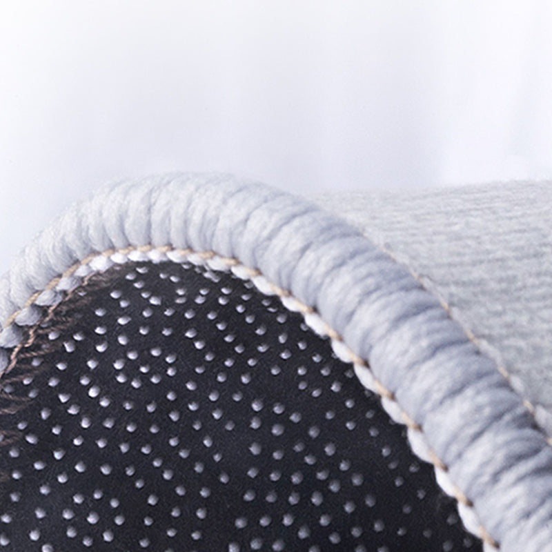 Stylish Modern Carpet Color Block Polyester Area Rug Stain Resistant Rug for Home Decor