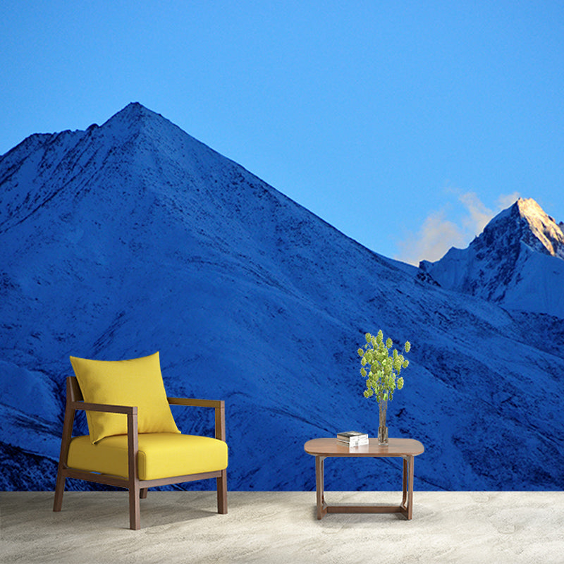 Himalayas View Mural Waterproof Wall Covering for Living Room Reading Room