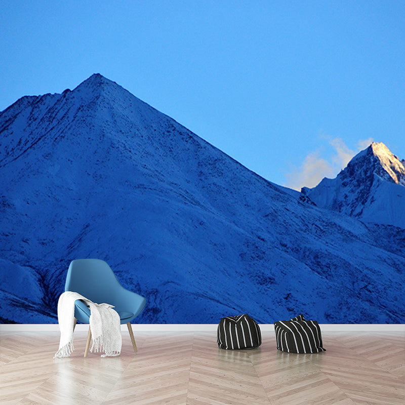 Himalayas View Mural Waterproof Wall Covering for Living Room Reading Room