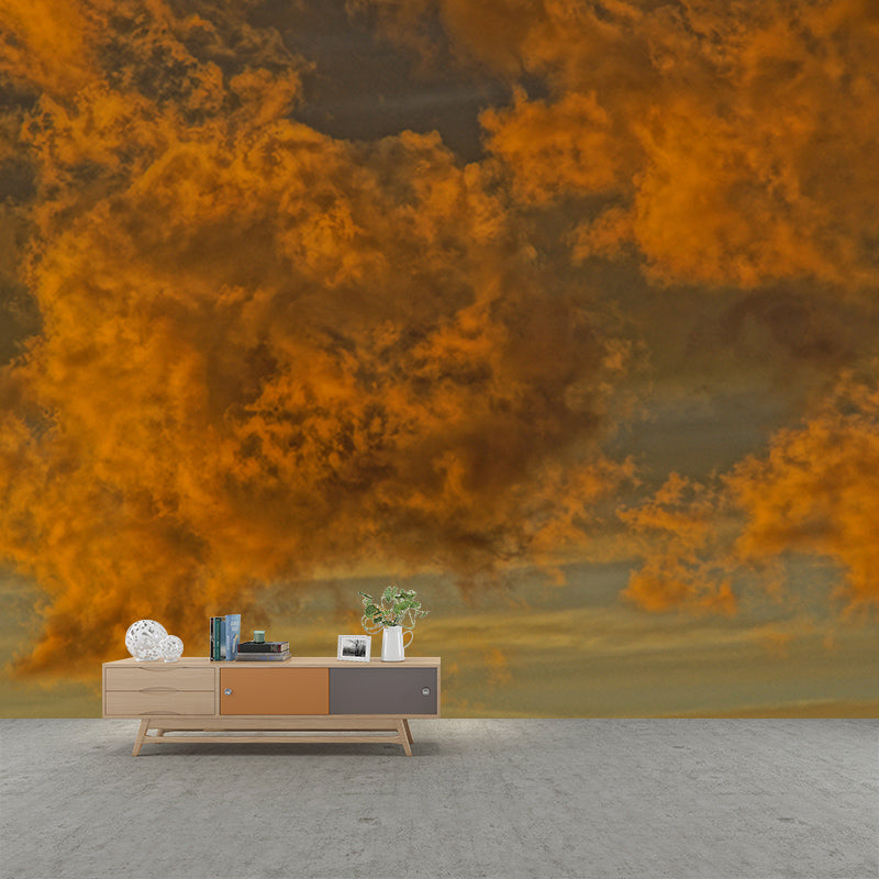 Sky Photo Mural Wallpaper for Restaurant Bedroom Decor, Made to Measure