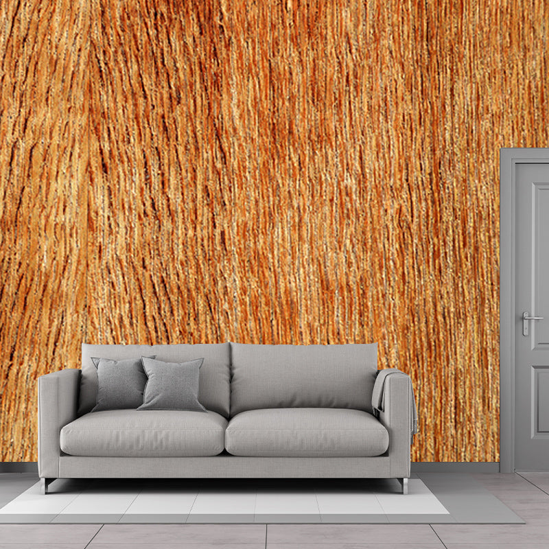 Simple Wood Mural Minimalist Wall Covering for Living Room, Size Optional