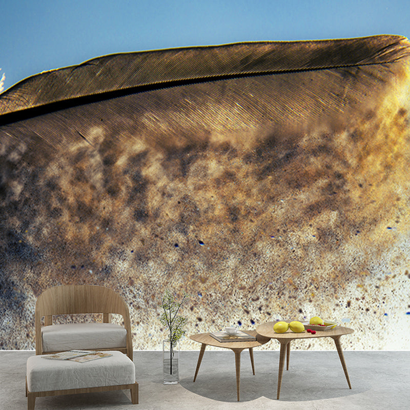 Plumage Wall Murals for Sleeping Room, Moisture Resistant, Personalised Size