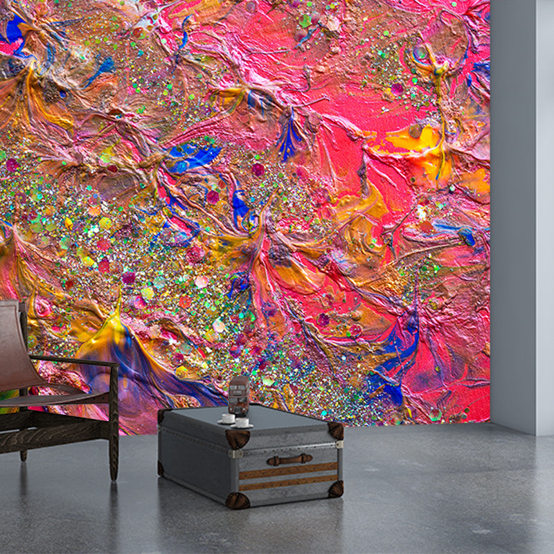 Abstract Wall Mural Modern Decorative Dining Room, Custom Size Available