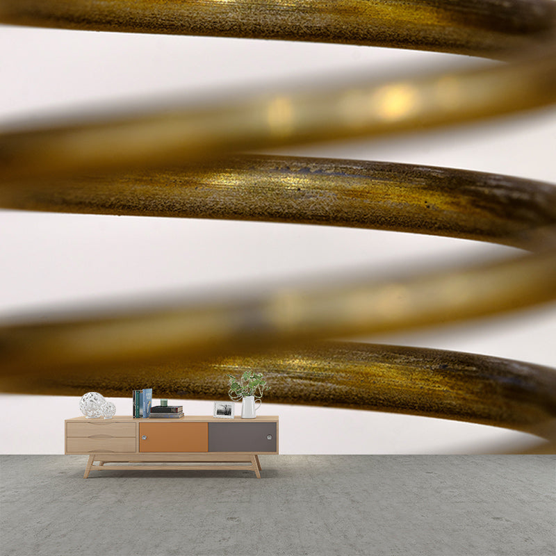 Mental Wall Mural Moisture Resistant Wall Covering for Living Room, Customised