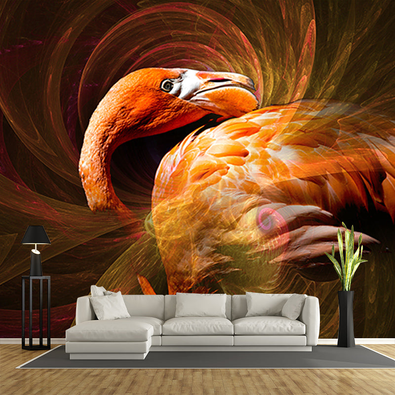 Flamingo Tropica Home Decor Modern Sitting Room Bedroom Wall Decoration Wallpaper