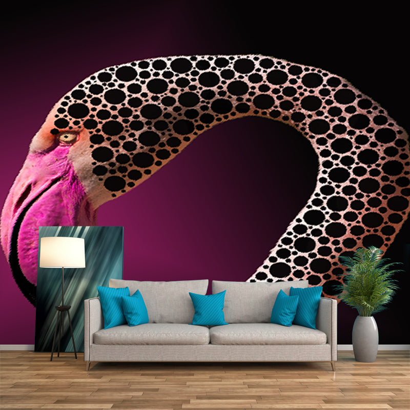 Flamingo Tropica Home Decor Modern Sitting Room Bedroom Wall Decoration Wallpaper
