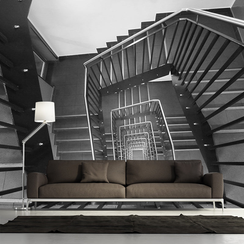 Space Extension Modern Style Mural Wallpaper Moisture-Resistant Wall Covering for Bedroom