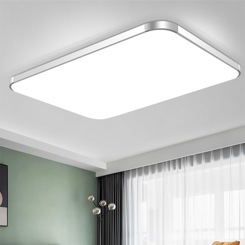 Plafonnier LED en forme de géométrie, moderne, en aluminium, 1 lumière, montage encastré, pour chambre à coucher, étude