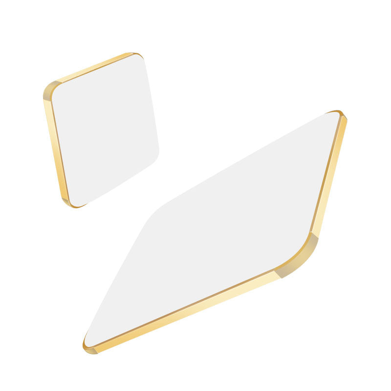 Plafonnier LED en forme de géométrie, moderne, en aluminium, 1 lumière, montage encastré, pour chambre à coucher, étude