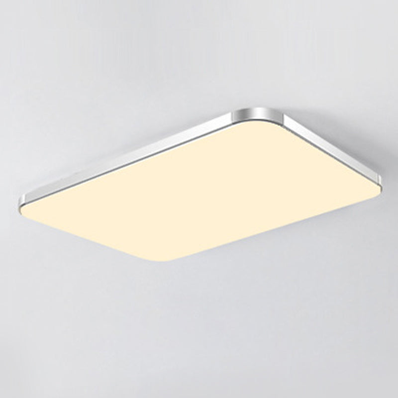 Plafonnier LED en forme de géométrie, moderne, en aluminium, 1 lumière, montage encastré, pour chambre à coucher, étude