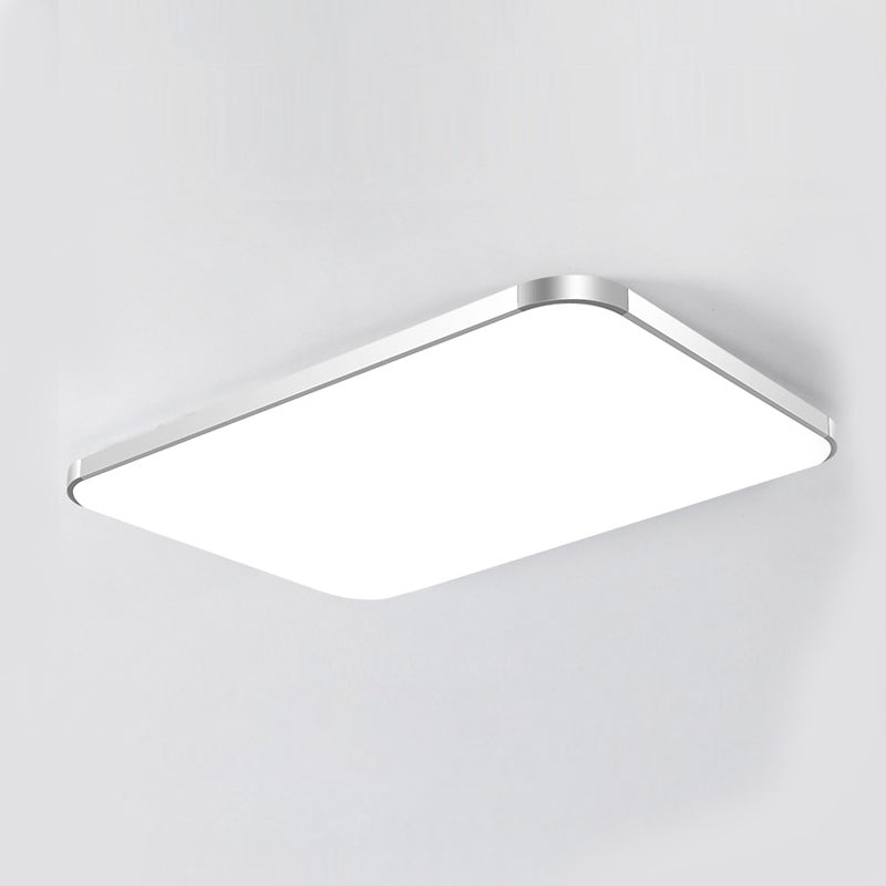 Plafonnier LED en forme de géométrie, moderne, en aluminium, 1 lumière, montage encastré, pour chambre à coucher, étude