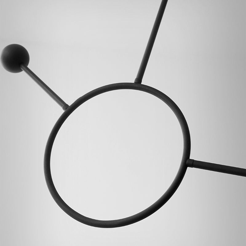 3 luces de la isla de cono de luz accesorios de iluminación de isla de metal contemporáneo