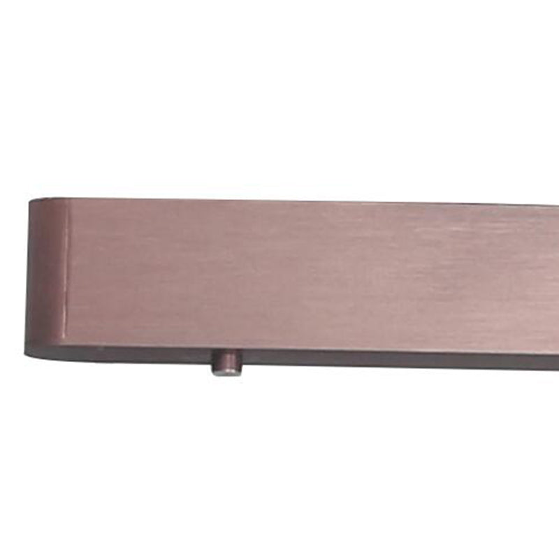 1 Light Rectangle Island Lights Contemporary Metal Island Lighting in Black