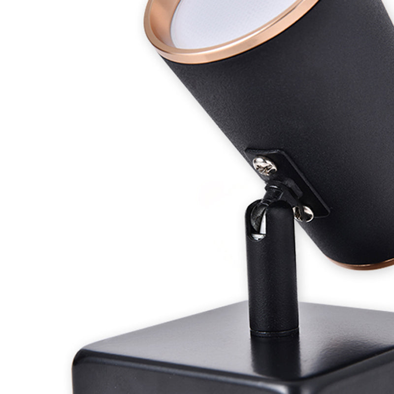 Contemporary Style Cylinder Wall Mounted Light Metal 1 Light Wall Mounted Lamp