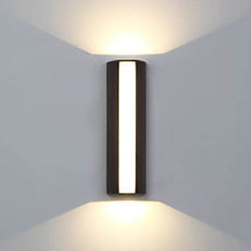 Moderner Stil rechteckiger Wand montiertes Licht Metall 3 Leuchten Wandscheibe Lob Schonce