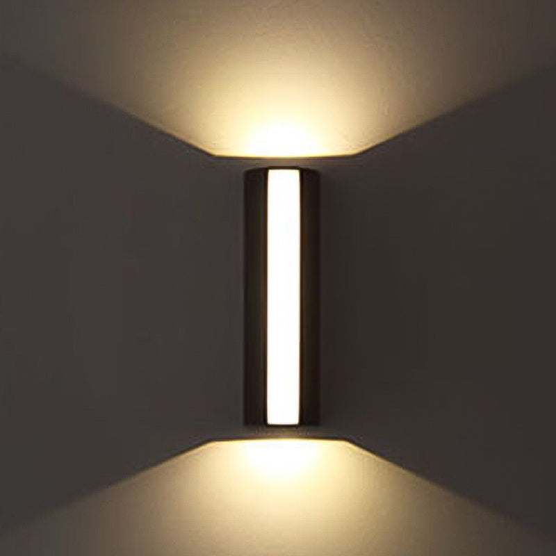 Moderner Stil rechteckiger Wand montiertes Licht Metall 3 Leuchten Wandscheibe Lob Schonce