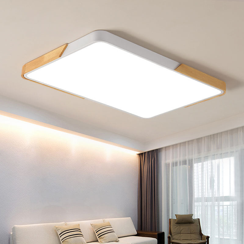 Deckenleuchte in geometrischer Form, modernes Makronen-Eisen, 1-flammig, Unterputzmontage für Schlafzimmer, Arbeitszimmer